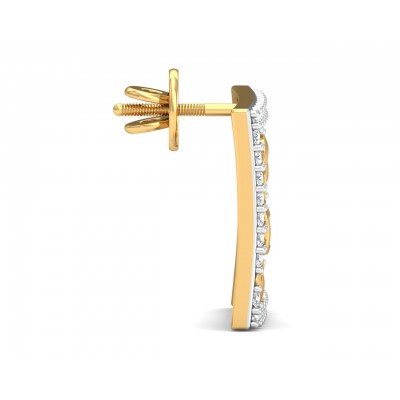 Sabina Diamond earrings in gold